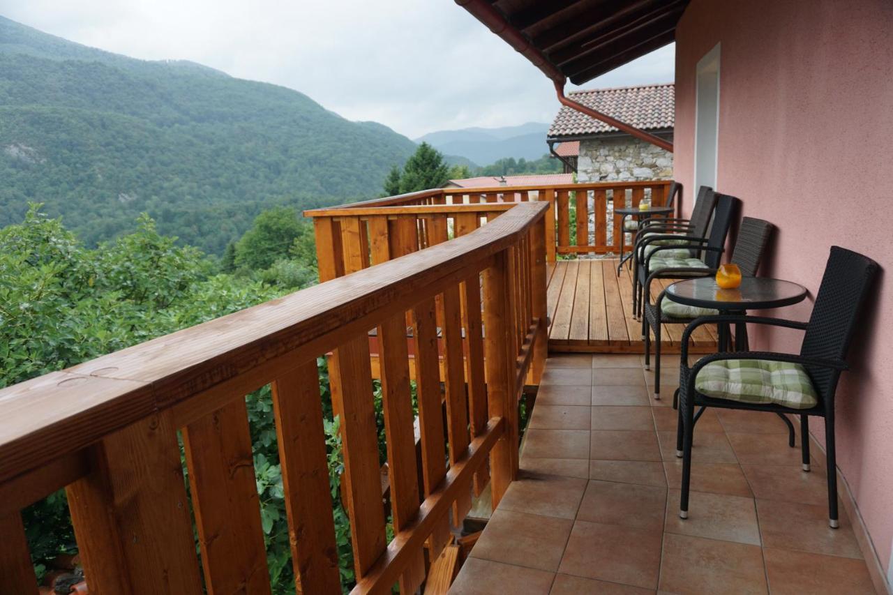 Apartment Pri Bricu Kobarid Bagian luar foto
